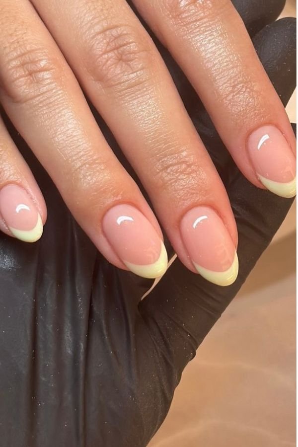 Almond Nails Designs French Tip