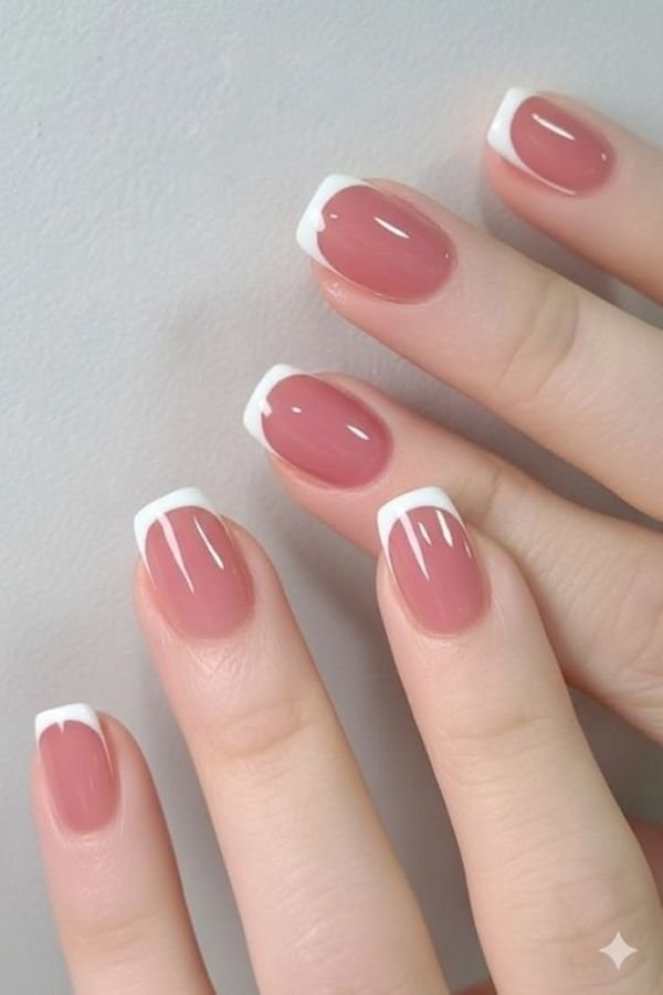 Square Nail Designs French