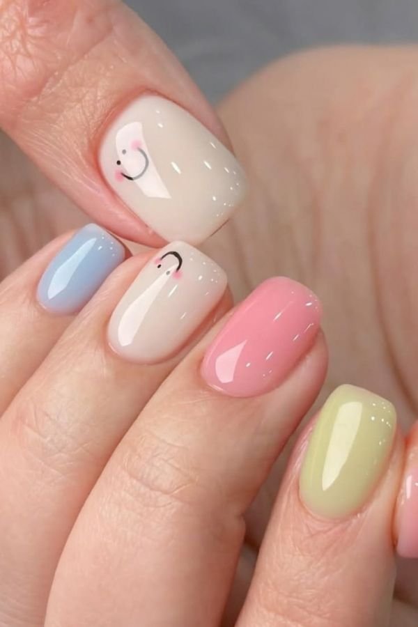 Simple Nail Designs Short Nails