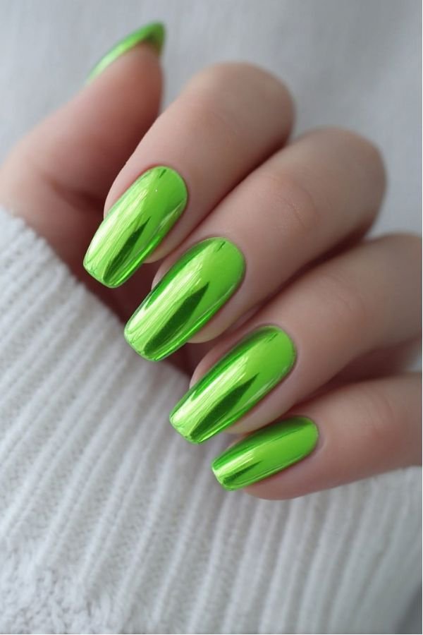 Chrome Nails Designs Summer