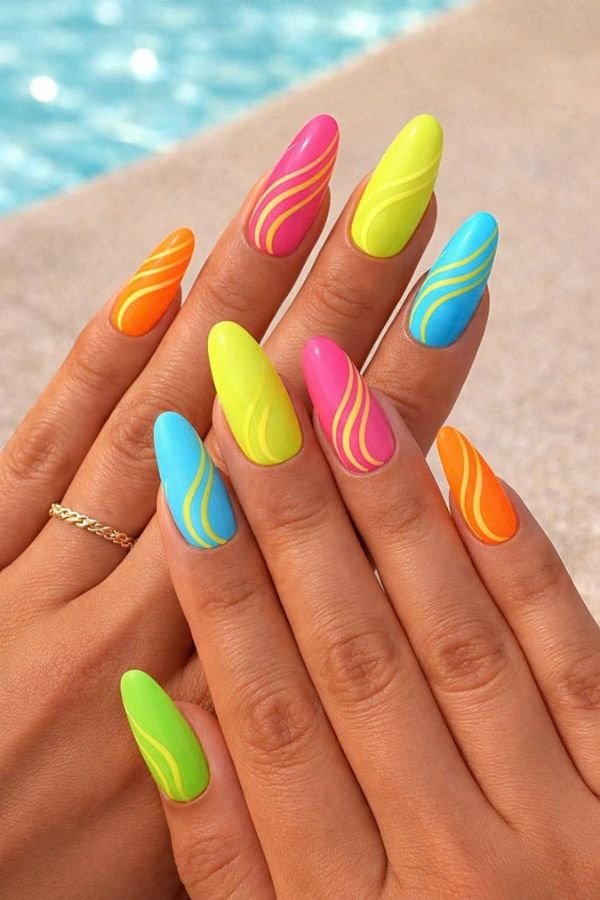Acrylic Nail Designs French Tip