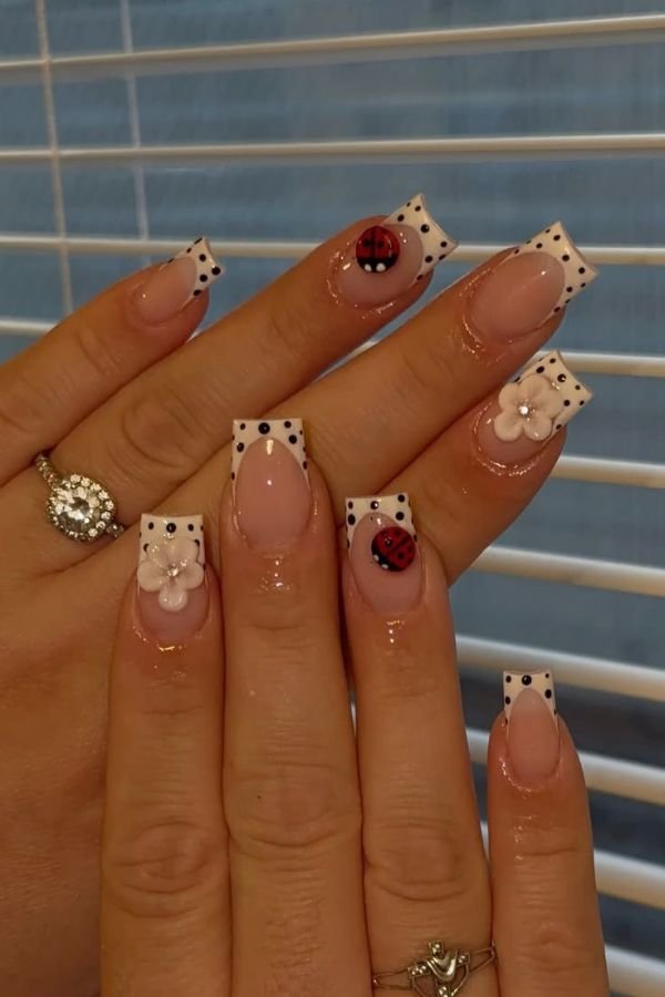 Square Nail Designs Cute
