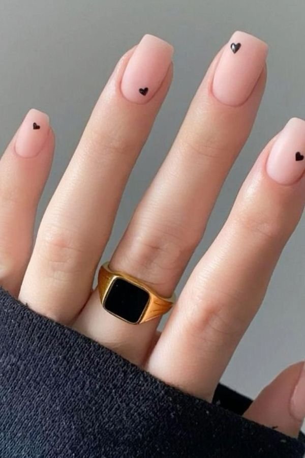 Simple Nail Designs Short