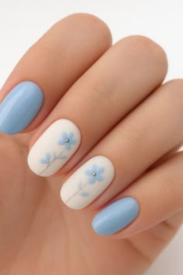 Simple Nail Designs Short