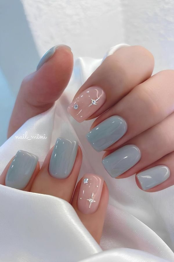 Simple Nail Designs Short