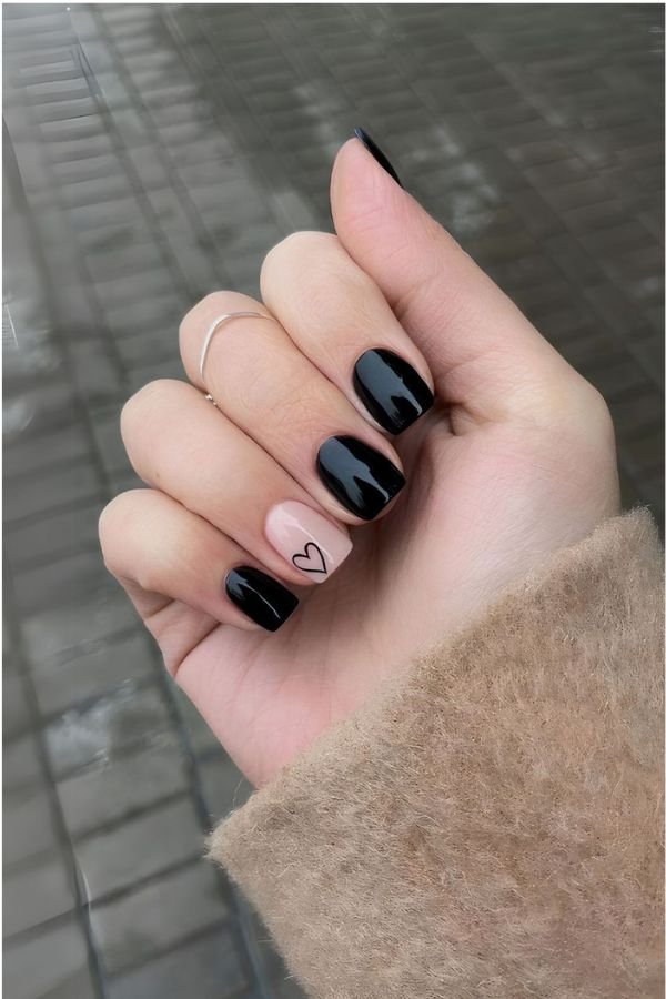 Simple Nail Designs Short