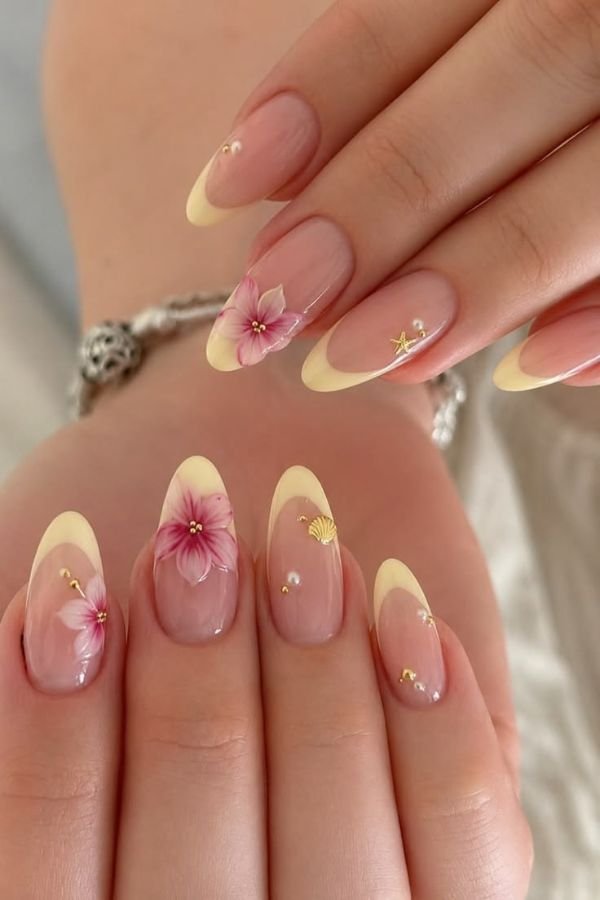 Almond Nails Designs Summer