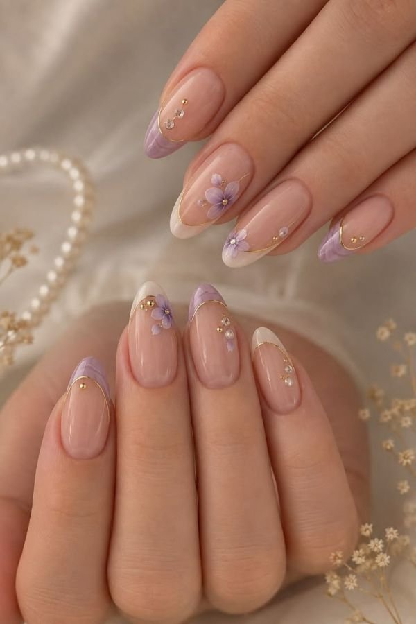 Almond Nails Designs Simple Classy