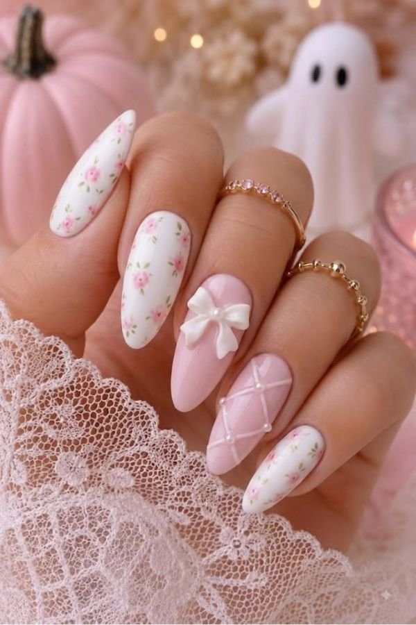 Almond Nails Designs Y2K