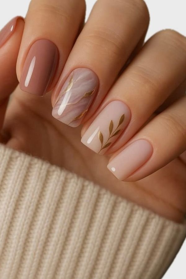 Square Nail Designs Simple