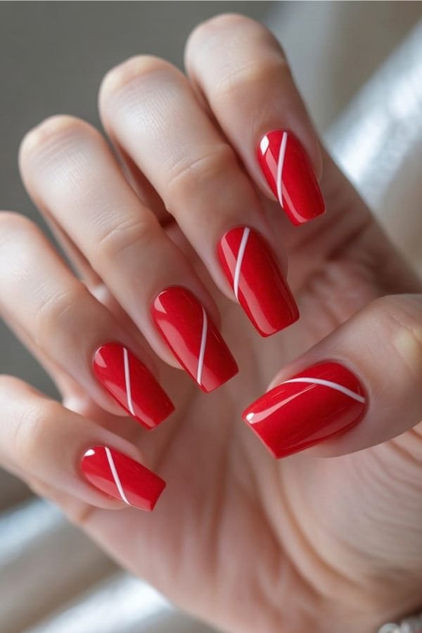 Red Nail Designs Elegant