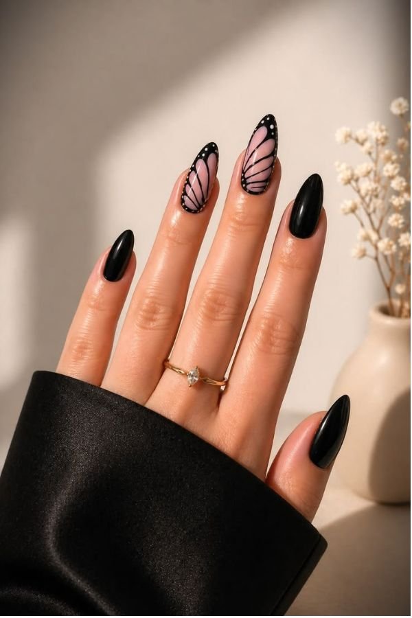 Black Nail Designs Trending Now