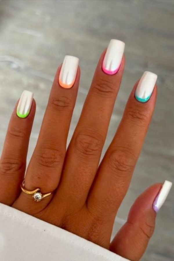 Chrome Nails Designs Almond
