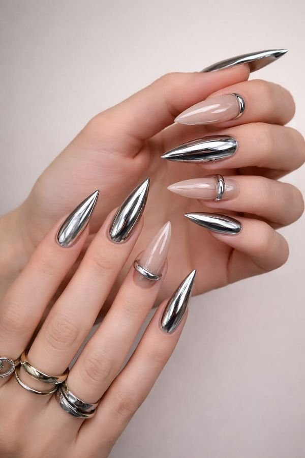 Chrome Nails Designs Easy