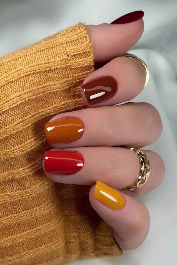 Acrylic Nail Designs Short