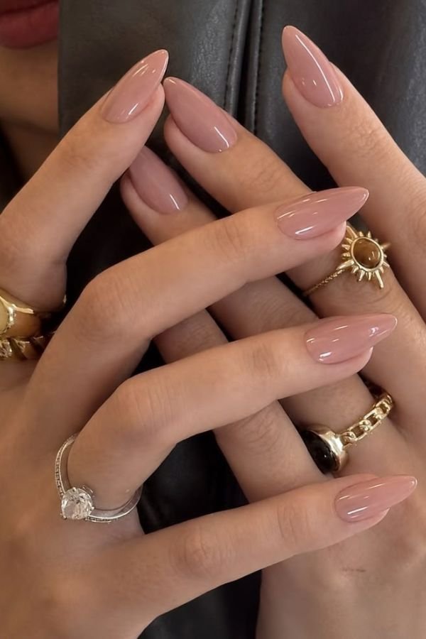Simple Nail Designs Almond