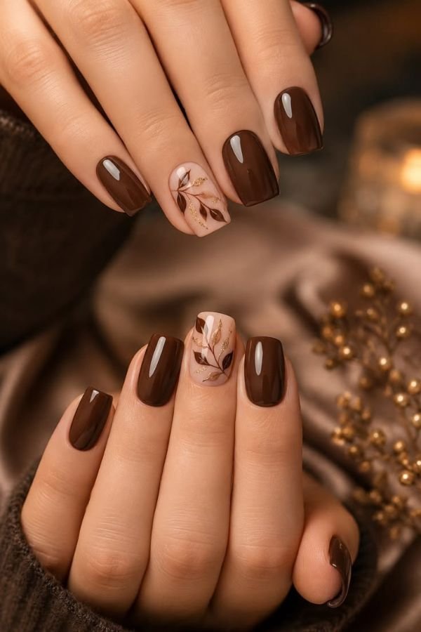 Square Nail Designs Fall