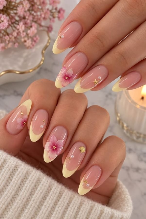 Almond Nails Designs Summer