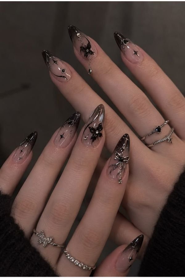 Almond Nails Designs Y2K