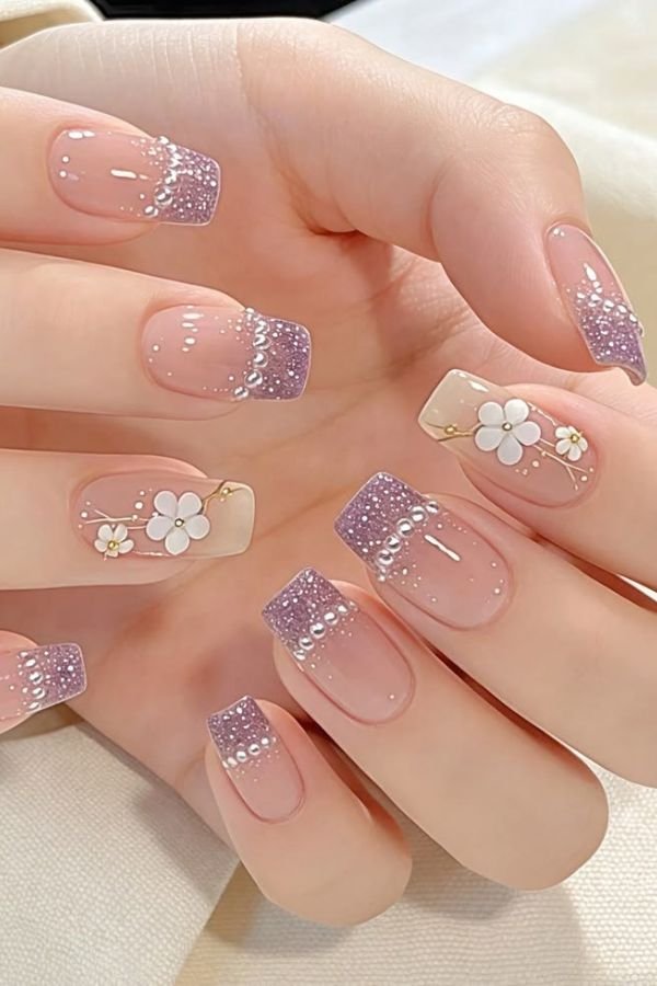 Square Nail Designs Simple