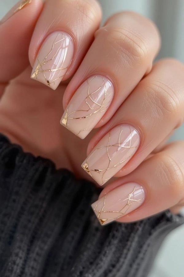 Square Nail Designs French