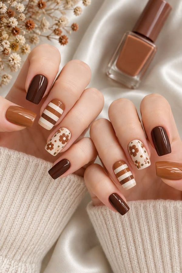 Square Nail Designs Fall