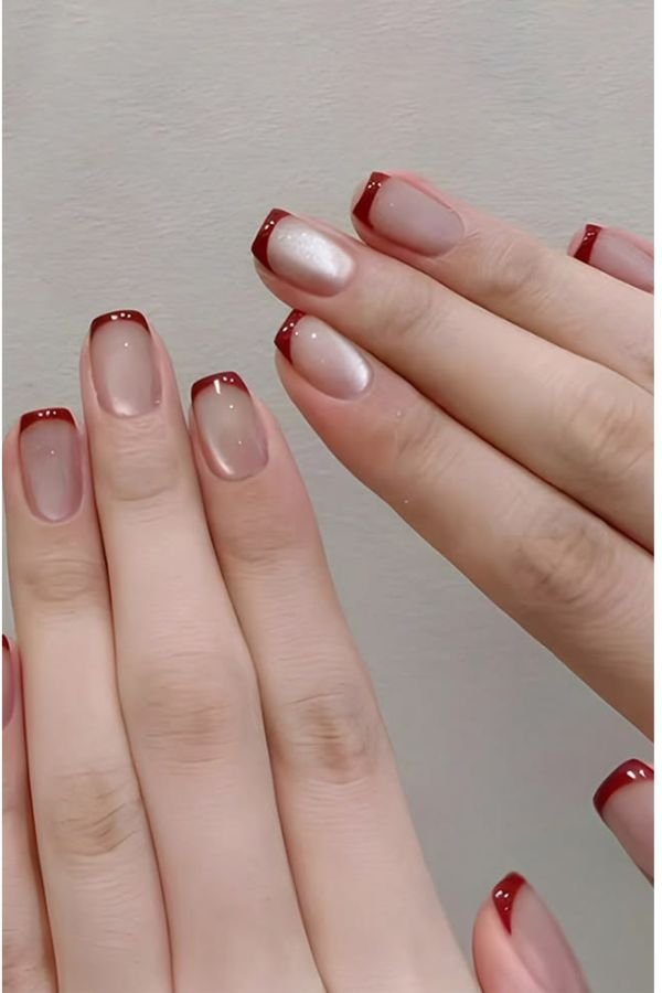 Square Nail Designs French Tip