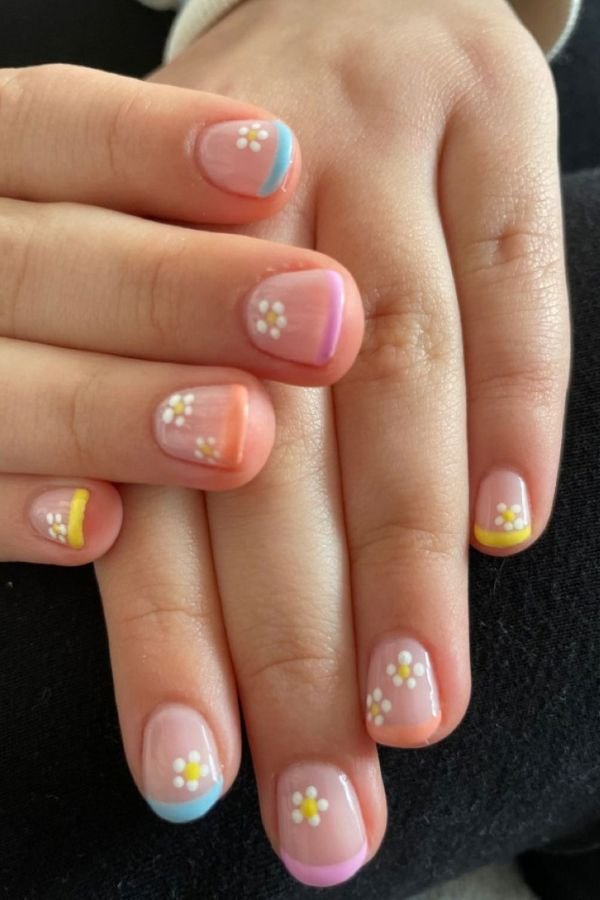 Almond Nails Designs French Tip