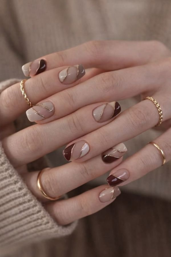 Square Nail Designs Simple