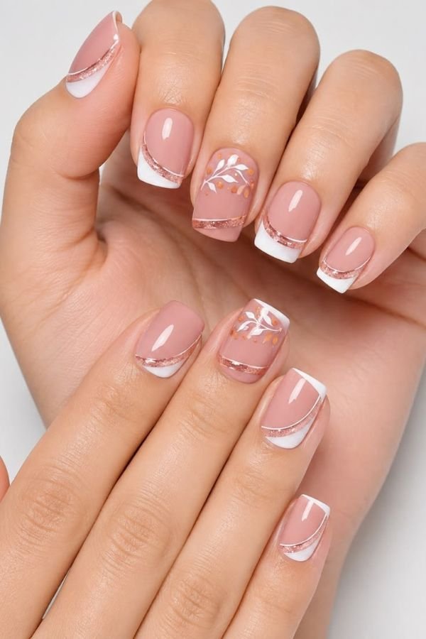 Square Nail Designs French Tip