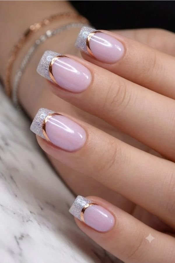 Square Nail Designs Cat Eye