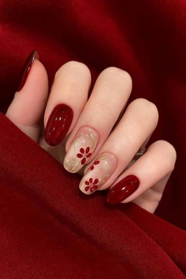 Red Nail Designs Elegant