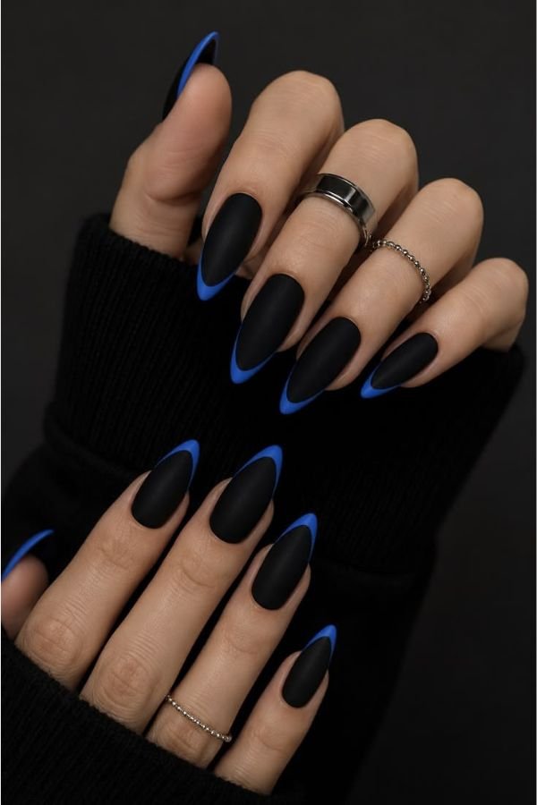 Black Nail Designs Ideas