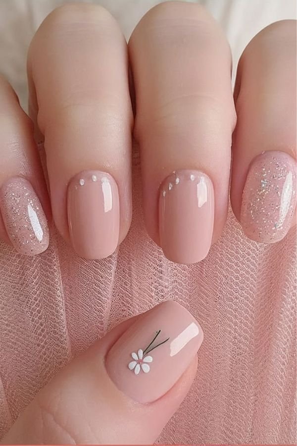Simple Nail Designs Acrylic