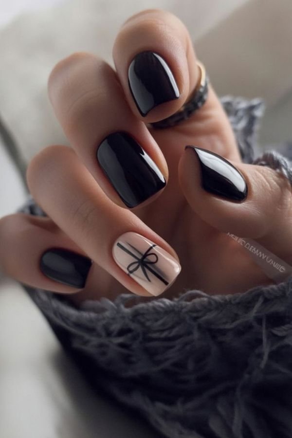 Black Nail Designs Trending Now