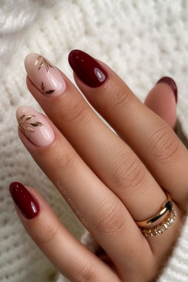 Red Nail Designs Short Nails