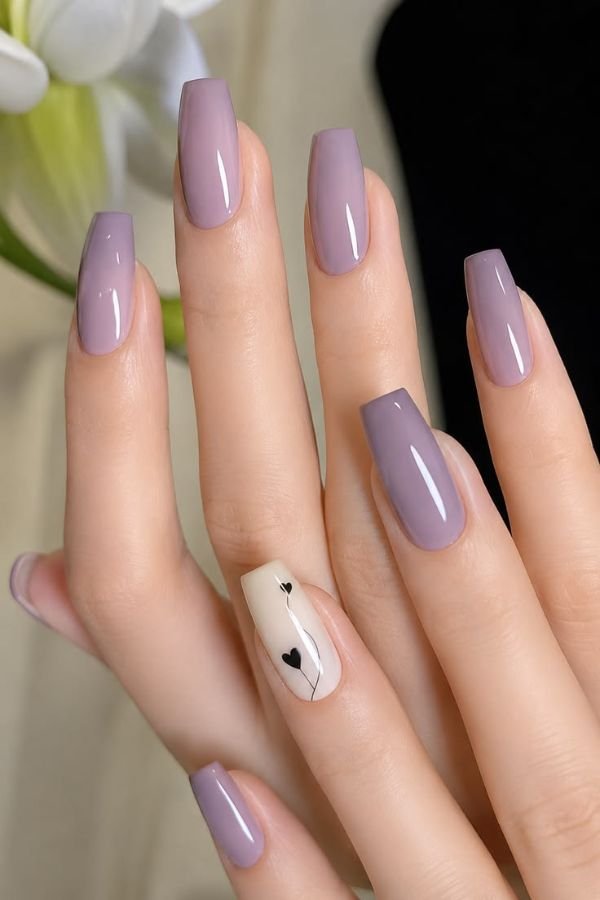 Simple Nail Designs Square