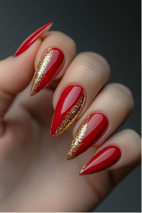 Red Nail Designs Elegant