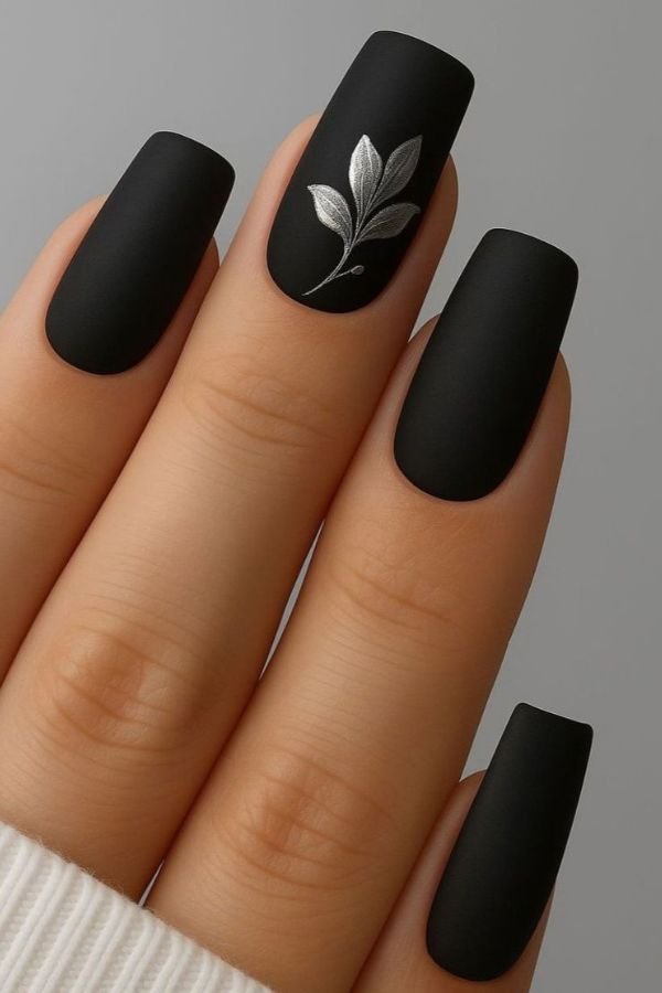 Black Nail Designs Elegant