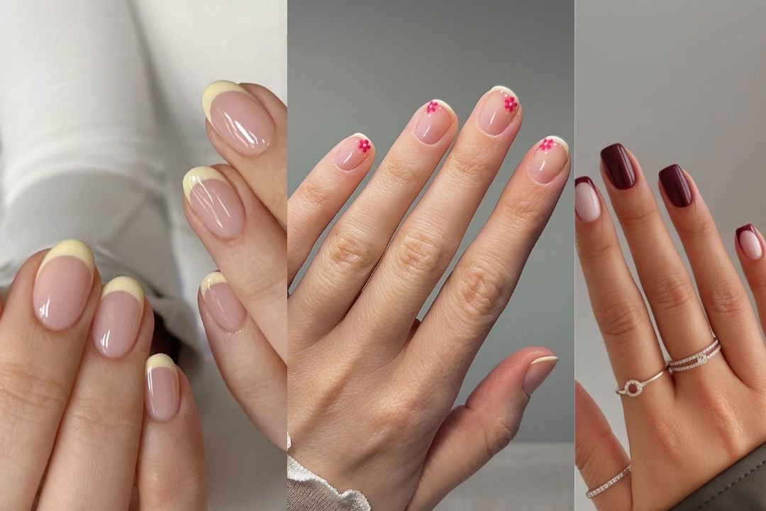 Short Nail Designs French