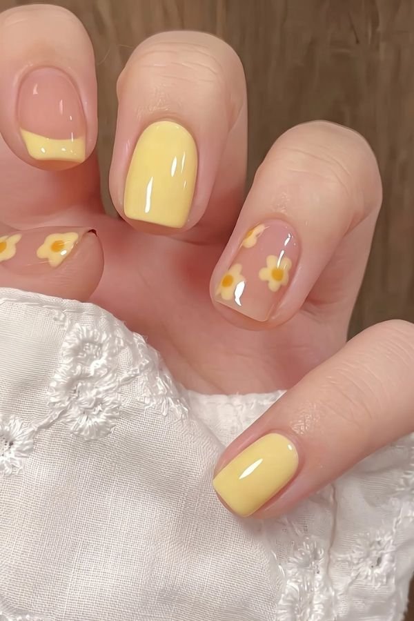 Simple Nail Designs Square
