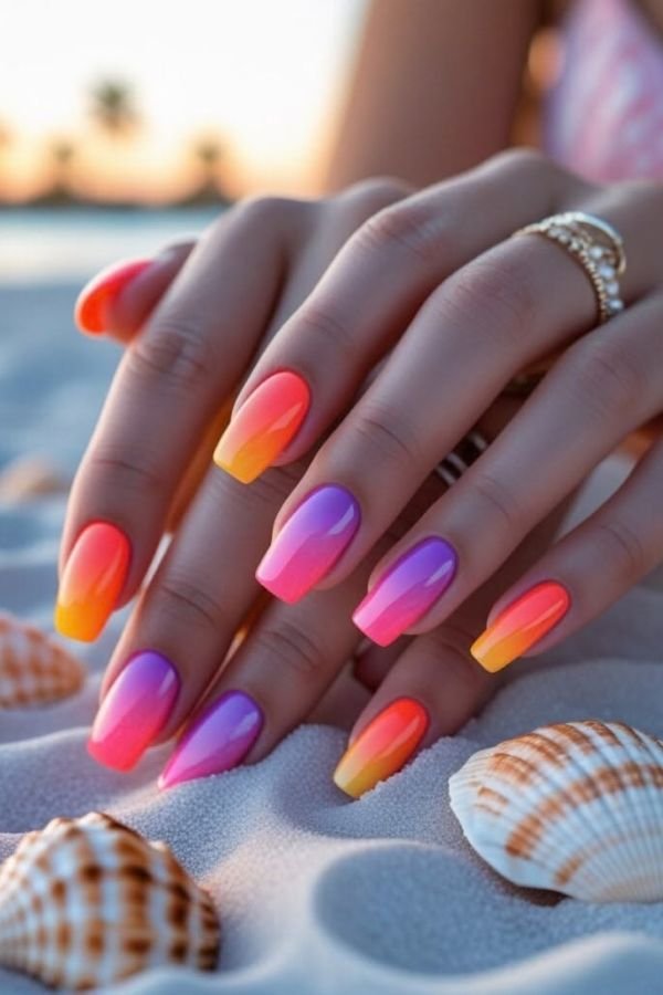 Acrylic Nail Designs French Tip