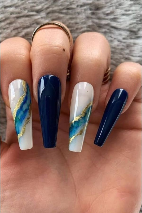 Acrylic Nail Designs Coffin