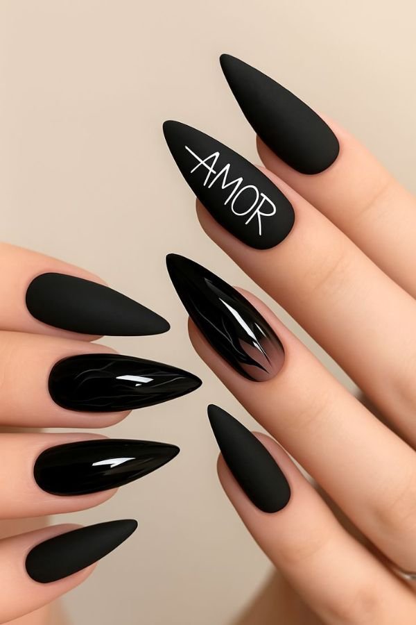 Black Nail Designs Trending Now