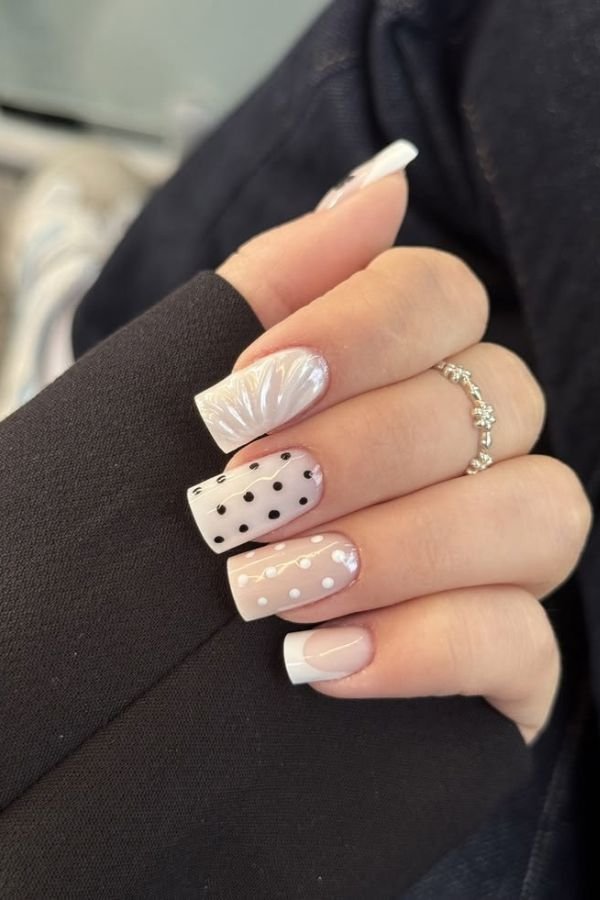 Square Nail Designs Cute