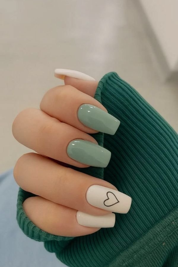 Simple Nail Designs Square